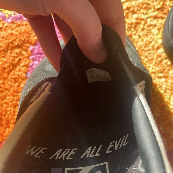 CULT X VANS SLIP ONS SHOES MENS 7.5 WOMENS 9 - Picture 5 of 7